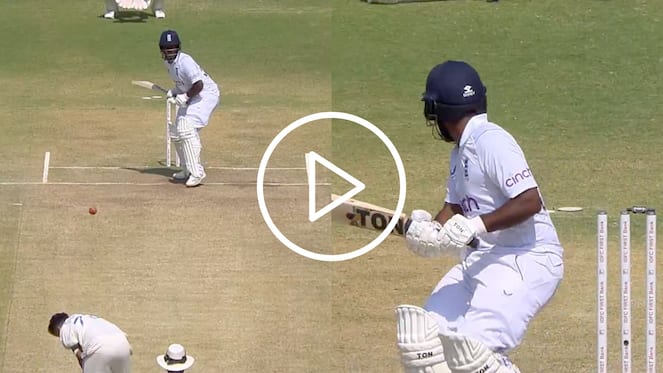 [Watch] Mohammed Siraj's Searing Yorker Sends Rehan Ahmed Back To The Hut
